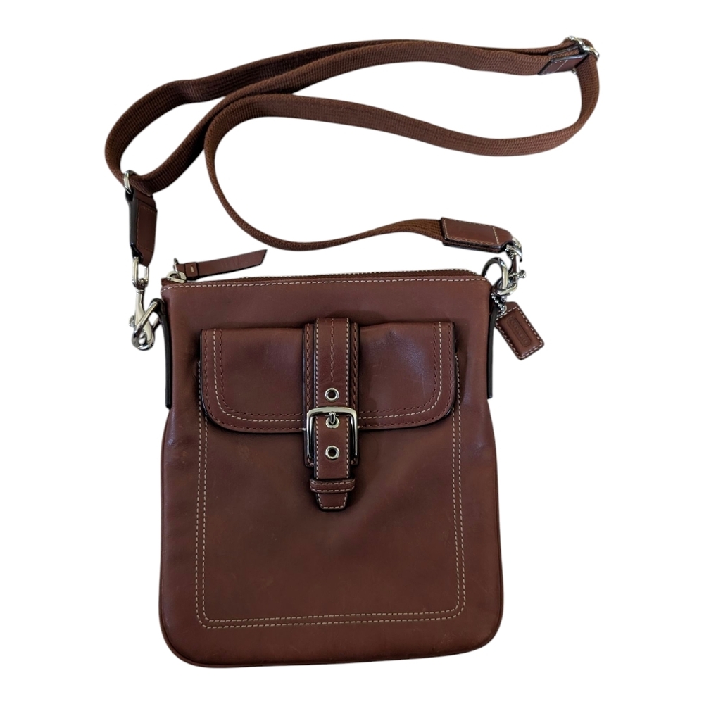Vintage Coach Hampton Swing Pack Crossbody
